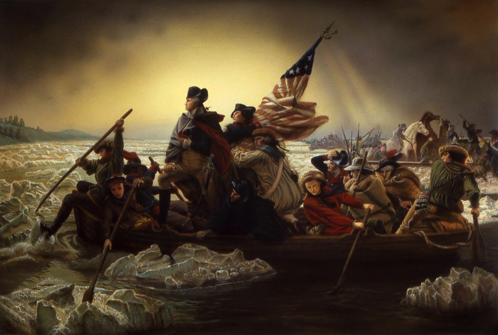 George Washington Crossing Delaware