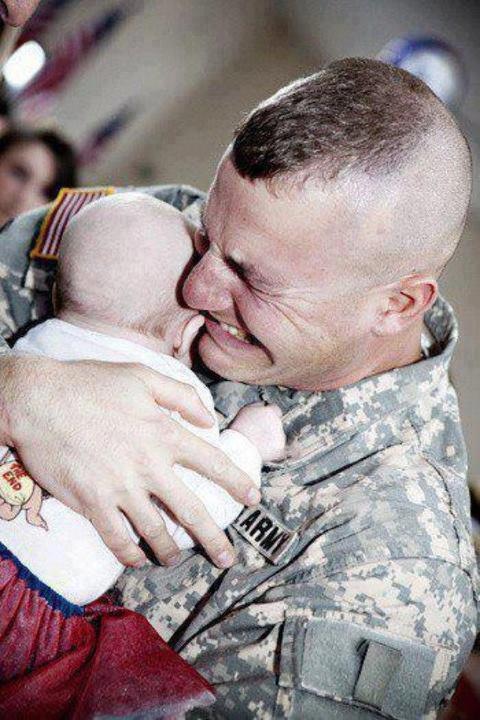 Soldier and son