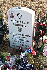 Lt. Murphy's grave in Calverton, Long Island